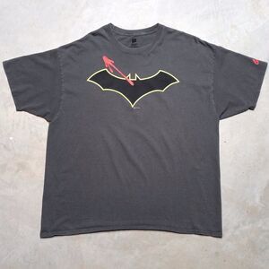 Watchmen x Batman Symbol DC Comics Doomsday Clock Crossover T-Shirt - Size 2XL